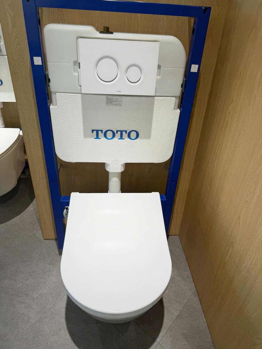 Bồn cầu treo điện tử TOTO CW553C+TCF34570GAA+WH172AAT+TCA502+MB170P