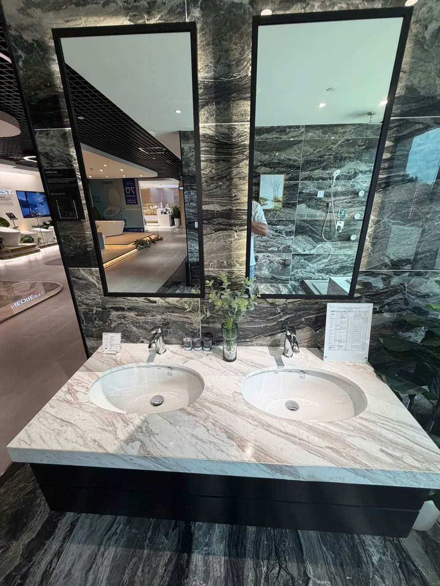 Chậu Lavabo TOTO LW1506V Âm Bàn Oval