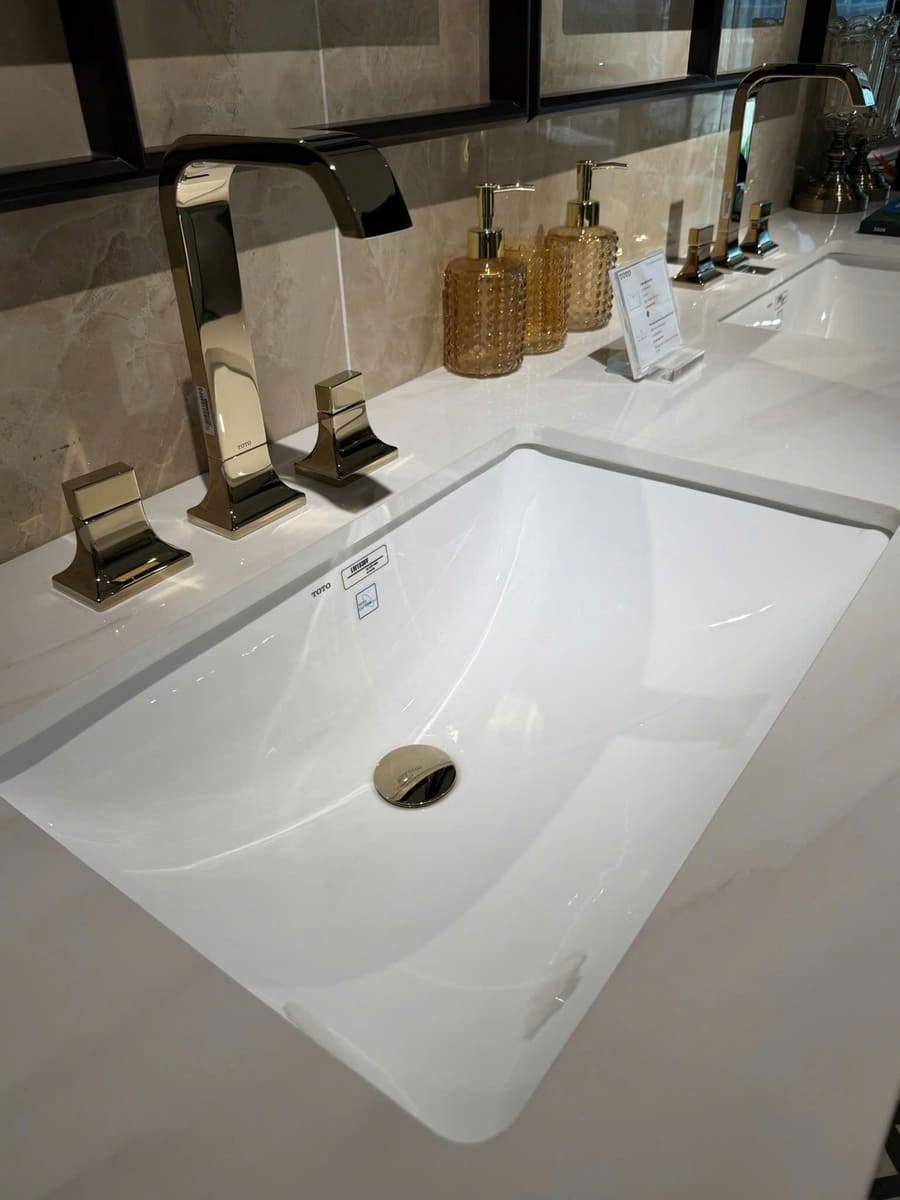 Chậu Lavabo TOTO LW1536V Âm Bàn