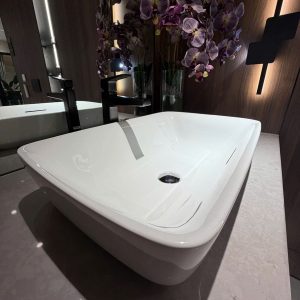 Chậu Rửa Lavabo TOTO PJS06WE#GW Đặt Bàn Trắng Bóng