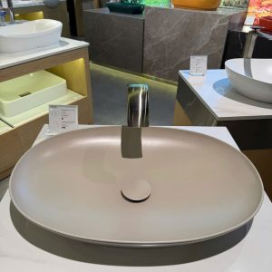 Chậu Rửa Mặt Lavabo TOTO LT4706 Đặt Bàn Màu Be Mờ